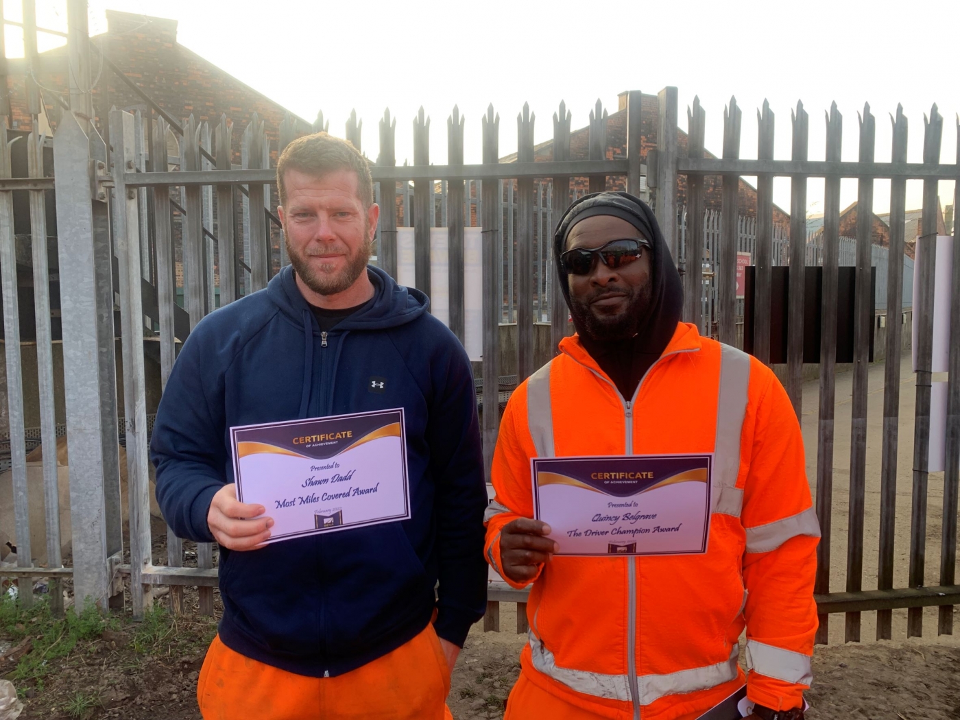 Shawn Dadd, left. Quincey Belgrave, right.
